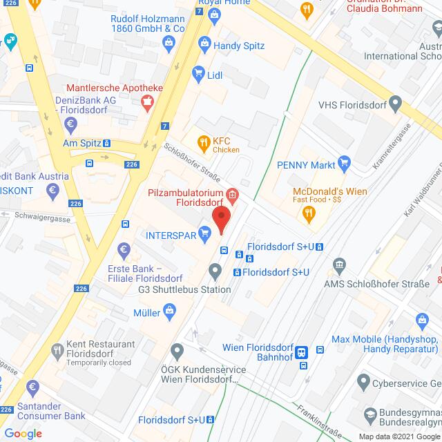 Anfahrtsmappe von Lehrbetrieb Hair Fair nach Hair Fair – Franz-Jonas-Platz 7, 1210 Wien – Anfahrtsmappe