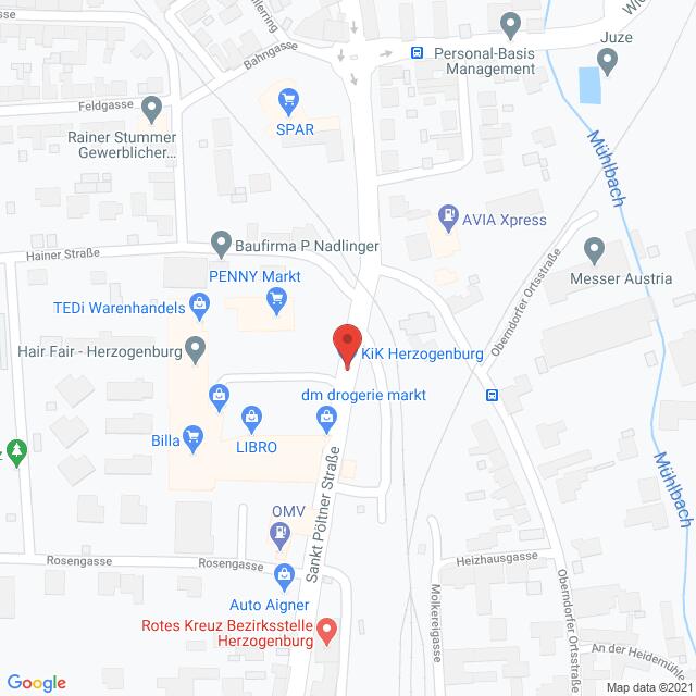 Anfahrtsmappe von Lehrbetrieb Hair Fair nach Hair Fair – Sankt Pöltner Straße 46 – 52, 3130 Herzogenburg – Anfahrtsmappe