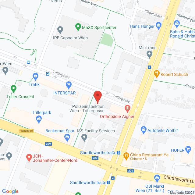 Anfahrtsmappe von Lehrbetrieb Hair Fair nach Hair Fair – Trillergasse 6, 1210 Wien – Anfahrtsmappe