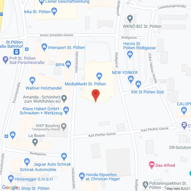 Anfahrtsmappe von Lehrbetrieb Intercoiffeur Strassl nach INTERCOIFFEUR SCHAIDER-STRASSL – Anton Scheiblin-Gasse 6, 3100 Sankt Pölten – Anfahrtsmappe