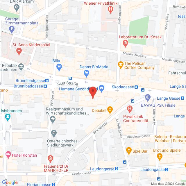 Anfahrtsmappe von Lehrbetrieb Intercoiffeur Strassl nach INTERCOIFFEUR STRASSL SCHAIDER – Alser Straße 43, 1080 Wien – Anfahrtsmappe