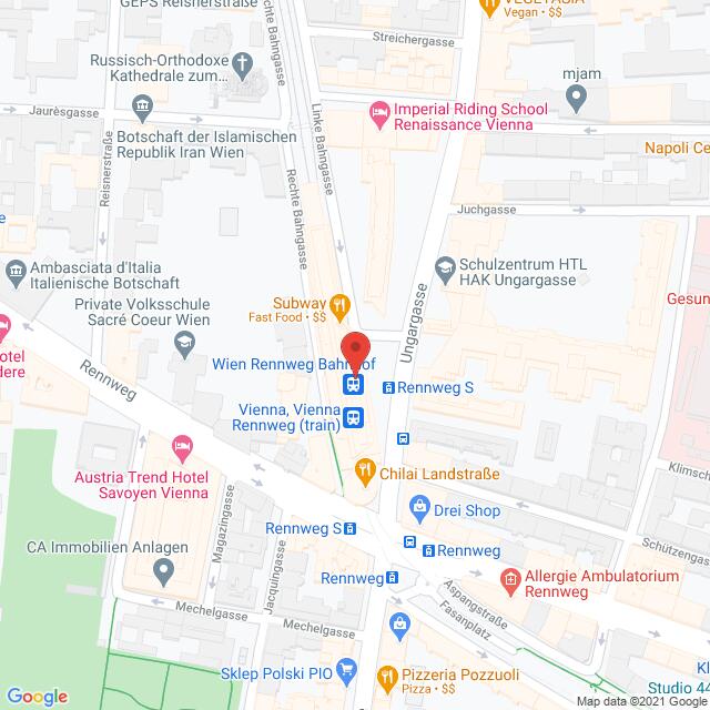 Anfahrtsmappe von Lehrbetrieb Intercoiffeur Strassl nach INTERCOIFFEUR STRASSL SCHAIDER – Ungargasse 64, 1030 Wien – Anfahrtsmappe