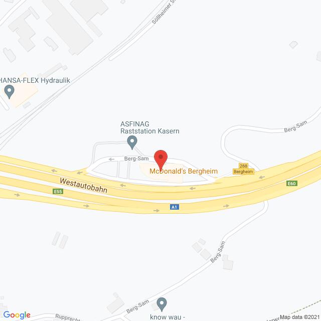 Mcdonalds – A1 – Autobahnstation Bergheim Kasern, 5101 Bergheim Anfahrtsmappe